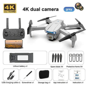 🔥BOŽIČNA RAZPRODAJA 2023🔥Najnovejši dron z dvojno kamero 4K UHD