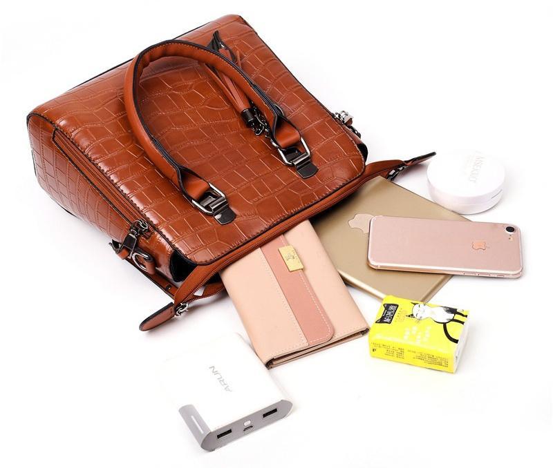 🔥 Ekskluzivna ponudba za prodajo torbic (4 kosi/1 komplet) Elegantne usnjene torbice